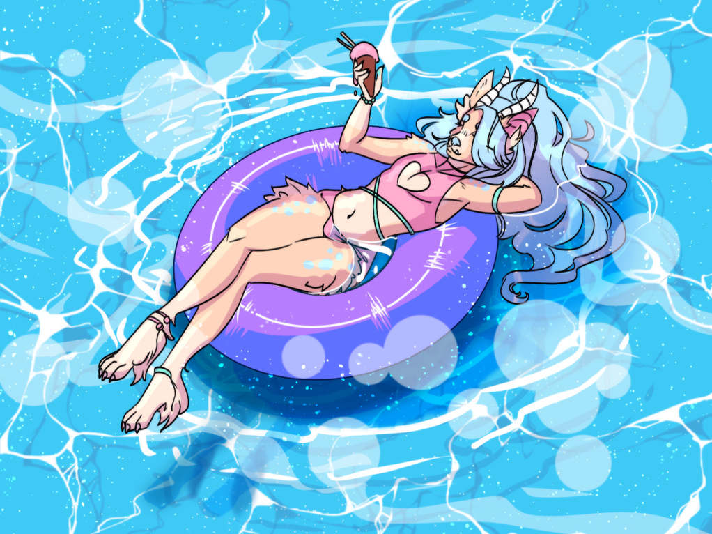 pool ych commission