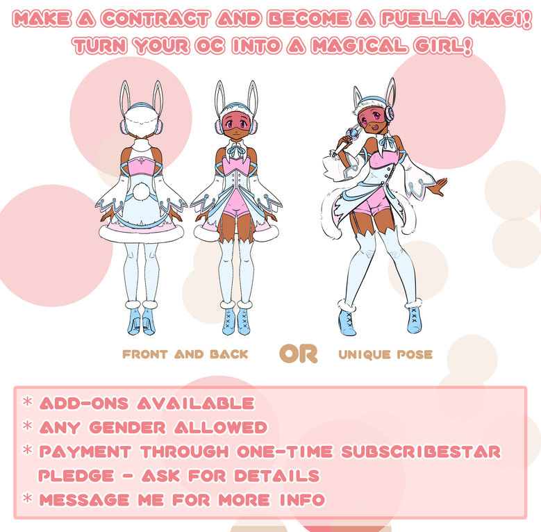 magical girl commissions